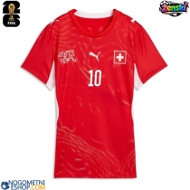 Ženski Nogometni dresi Švica Granit Xhaka #10 Domači SP 2026 Kratek Rokav